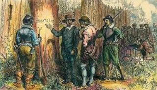 صورة تخيلية لسكان مستعمرة رونوك 