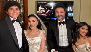 مي فاروق رفقة أبنائها