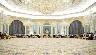 الأمير محمد بن سلمان ودونالد ترامب في قصر اليمامة - واس