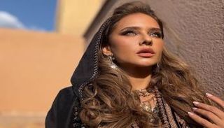 نيللي كريم في أسبوع القفطان بمراكش