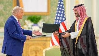 ولي العهد السعودي والرئيس الأمريكي