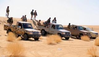 دوريات لقوات دفاع شبوة - أرشيفية