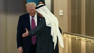 محمد بن زايد آل نهيان ودونالد ترامب