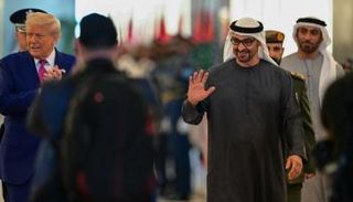 محمد بن زايد آل نهيان ودونالد ترامب