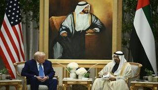 محمد بن زايد آل نهيان ودونالد ترامب