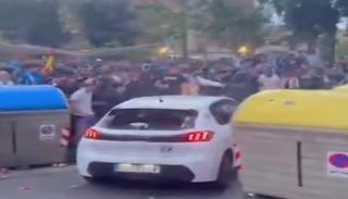 من حادث الدهس قبل ديربي برشلونة