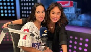 بسنت شوقي مع إنجي علي 