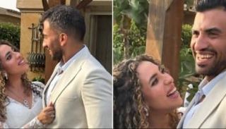 منة عدلي وزوجها يوسف حشيش 