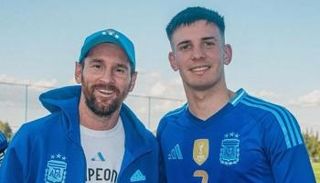 ليونيل ميسي وفرانكو ماستانتونو