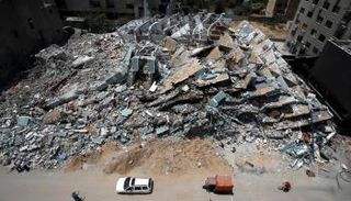 دمار في قطاع غزة - أرشيفية