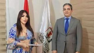 غادة إبراهيم وطارق سعدة