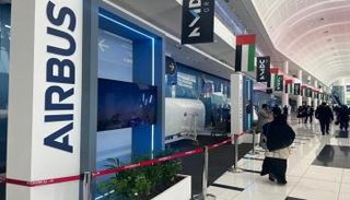 جانب من مشاركة «إيرباص» في منتدى اصنع في الإمارات