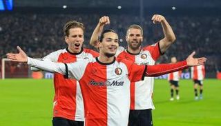 أنيس حاج موسى بقميص فينورد الهولندي