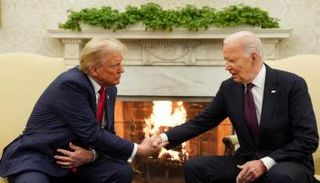 ترامب وبايدن