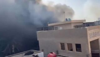 حريق بغداد