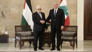 من لقاء جوزيف عون ومحمود عباس