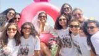 ستيفاني عطاالله تحتفل بوداع العزوبية قبل زفافها في بيروت (صور)