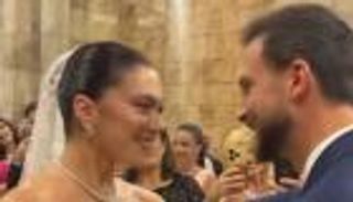 صور حفل زفاف ستيفاني عطا الله وجوزيف عبود