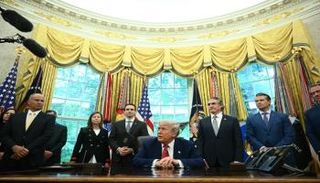 الرئيس الأمريكي دونالد ترامب - أ ف ب