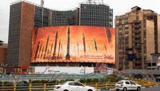 صواريخ إيرانية في العاصمة طهران