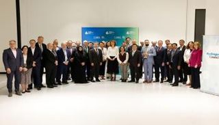 جانب من مشاركة الإمارات في القمة العالمية للهيدروجين