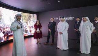 جانب من إطلاق المبادرة والمقر الذكي الجديد لـ«شنايدر إلكتريك»