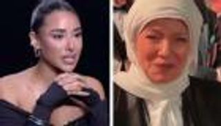 بعد تهديد نقابة المهن التمثيلية بسحب تصريحها..  آية سماحة تعتذر لمشيرة إسماعيل