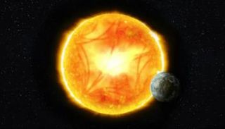 صورة توضيحية تُظهر موجات صوتية تتدفق عبر نجم