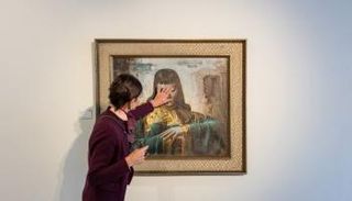 لوحة "سيدة من الشرق" 