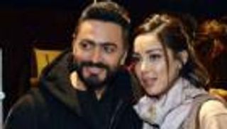 تامر حسني يتغزل في بسمة بوسيل: «أموت نفسي ولا تزعل»