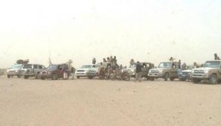 دوريات مسلحة للحوثيين في الجوف - أرشيفية