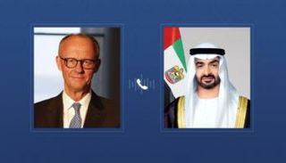 اتصال هاتفي بين الشيخ محمد بن زايد آل نهيان والمستشار الألماني
