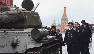 قوات روسية في العاصمة موسكو - أرشيفية