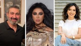 أمل عرفة وأحلام وياسر جلال