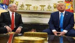 الرئيس الأمريكي دونالد ترامب ورئيس الوزراء الإسرائيلي بنيامين نتنياهو- أرشيفية