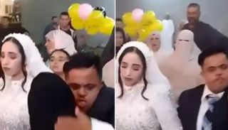 زفاف شاب بمتلازمة داون