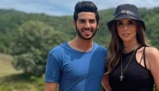 إيمان العاصي ومينا مسعود