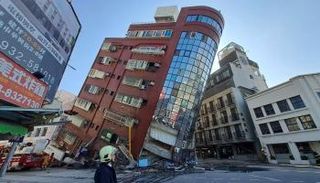 آثار زلزال سابق في تايوان- أرشيفية