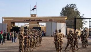 معبر رفح البري من الجانب المصري- أرشيفية
