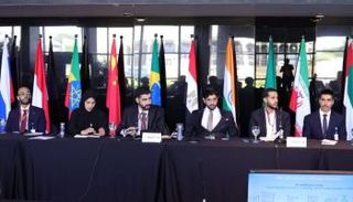 جانب من مشاركة الوفد الإماراتي