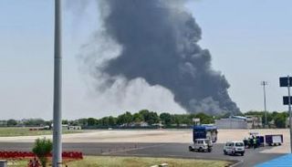 موقع تحطم الطائرة الهندية