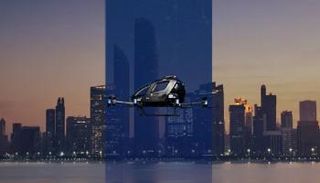 طائرة كهربائية عمودية ذاتية القيادة