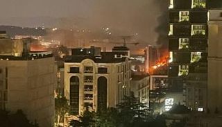 قصف مقر وزارة الدفاع في ظهران- تنسيم