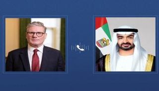 الشيخ محمد بن زايد آل نهيان وكير ستارمر