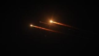 جانب من الصواريخ الإيرانية- أ ف ب