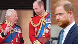 صورة مجمعة لهاري وتشارلز وويليام