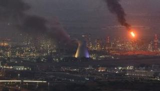 قصف إيراني على حيفا