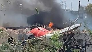 الطائرة الهندية المنكوبة