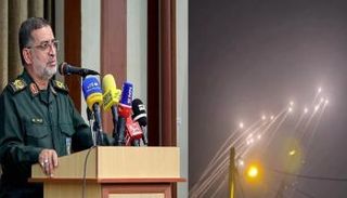 متحدث الحرس الإيراني وجانب من انطلاق العملية