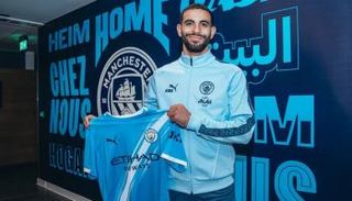 آيت نوري لاعب مانشستر سيتي